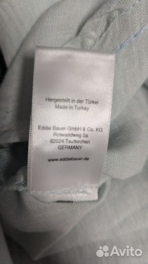 Льняная рубашка женская 40 (производство Турция)