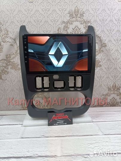 Магнитола Renault Logan android новая