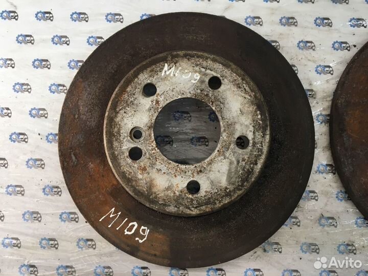 Диск тормозной передний Mercedes W203 611.962 2002