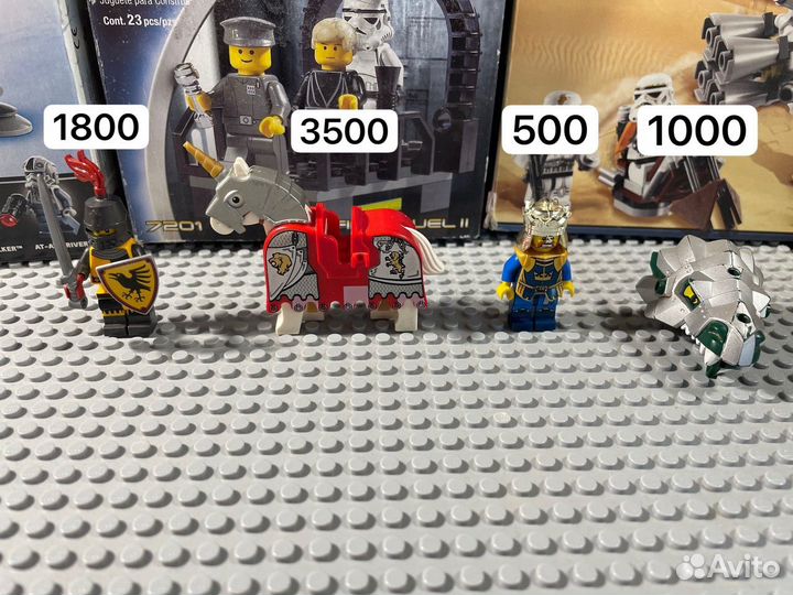 Lego castle минифигурки