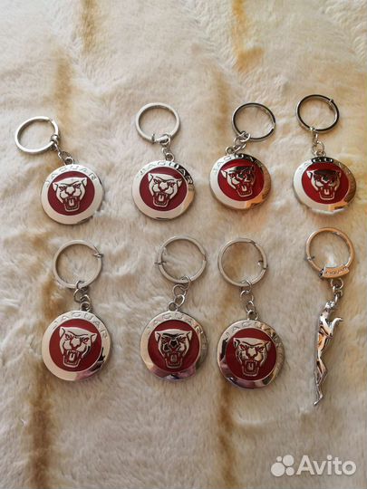 Брелки Jaguar оригинал, новые