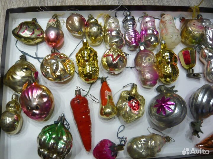 Елочные игрушки СССР