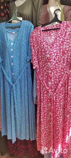 Штапельные халаты