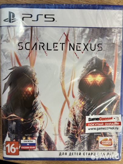 Scarlet Nexus диск для PS5 новый