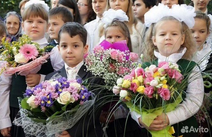 Цветы ко дню знаний с доставкой