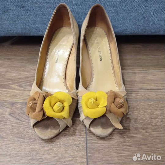 Туфли женские 38 размер замша