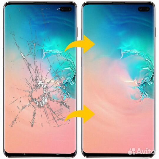 Замена стекла дисплея Samsung