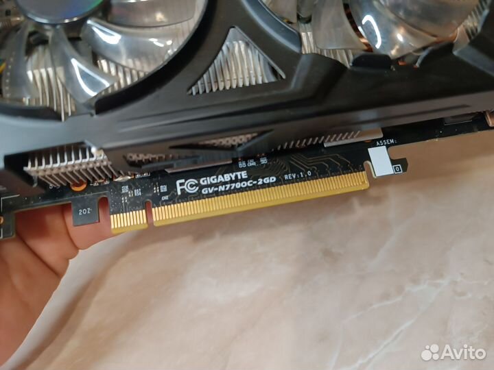 Видеокарта gtx 770