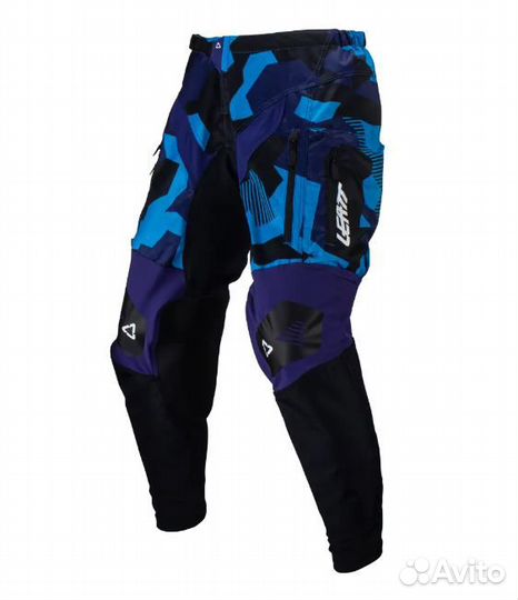 Мотоштаны мужские Leatt Moto 4.5 Enduro Pant, Blu