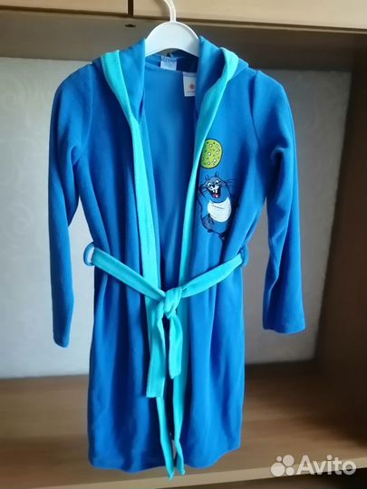 Халат банный для бассейна, р.104-110 и р.116