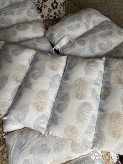 Бортики в детскую кроватку