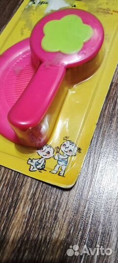 Набор детский: расческа и гребешок