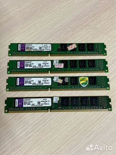 Kingston 4GB DDR3 1600Mhz