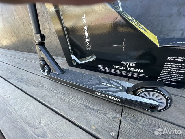 Самокат, Tech Team Vespa XL, новый