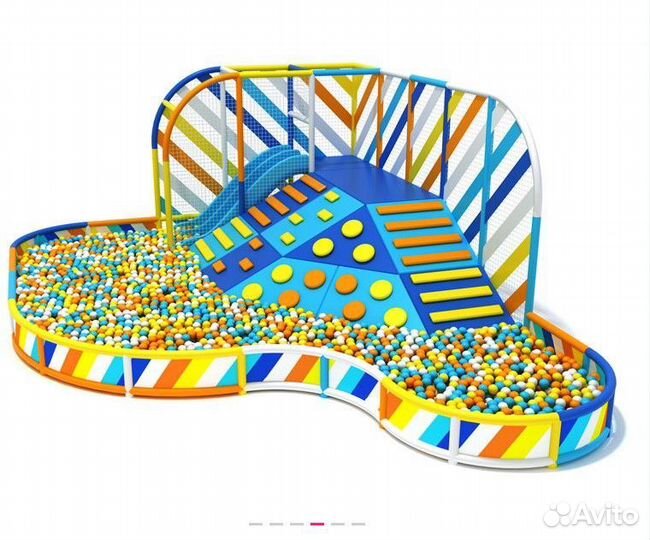 Горка-вулкан 