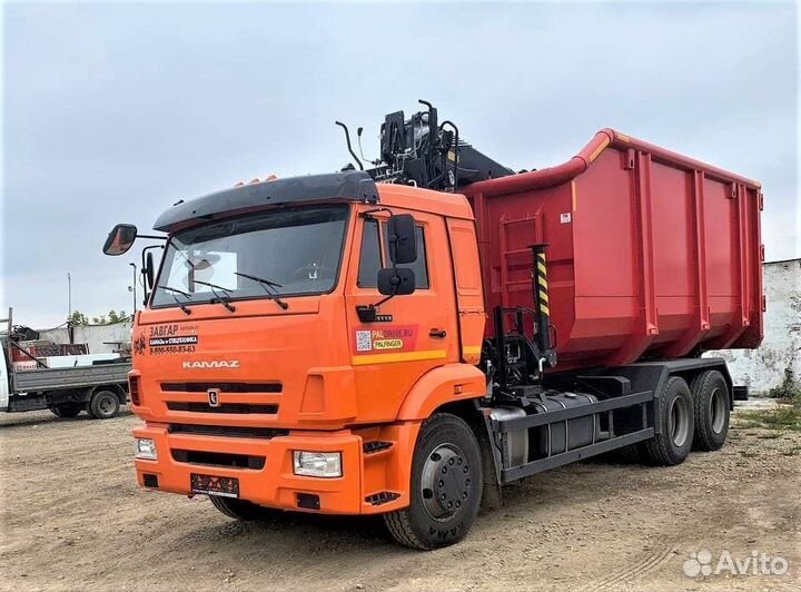 КАМАЗ 65115 с КМУ, 2024