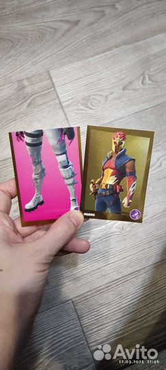 Обменяю карточки fortnite