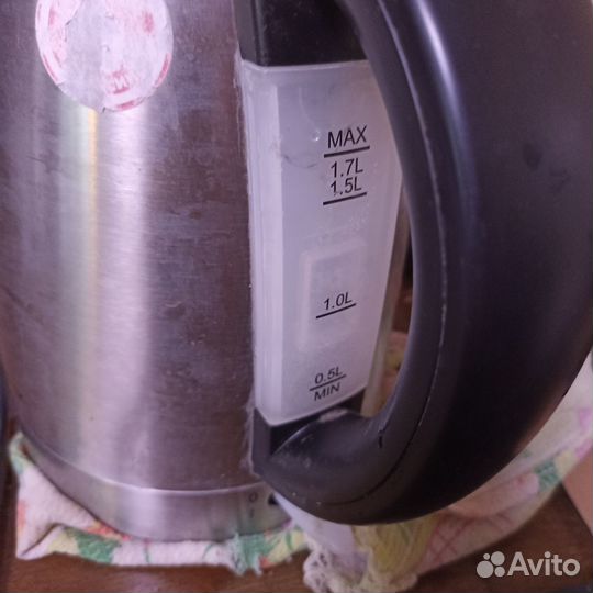 Чайник электрический, Vitec, металл