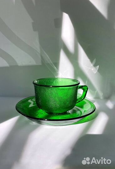 Чайная/кофейная пара, винтаж, франция 1970