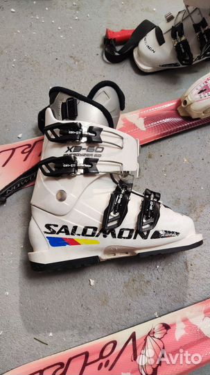 Горные лыжи детские 110 комплект