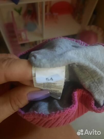 Шапка шлем kerry 54 хлопок