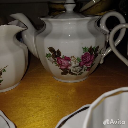 Чайный сервиз вербилки СССР розыкостяной