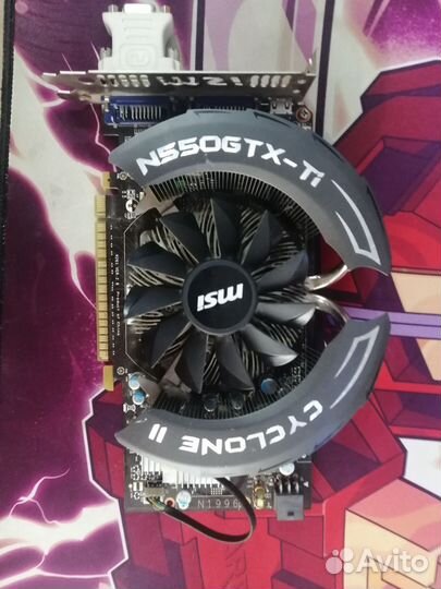 Видеокарта Gtx 550ti 1gb