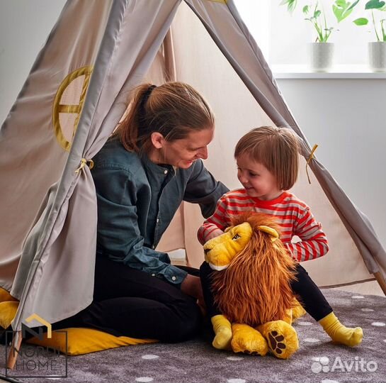 Лев мягкая игрушка икеа