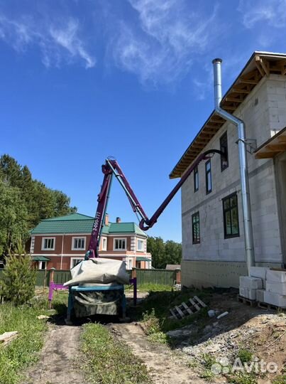 Услуги бетононасоса