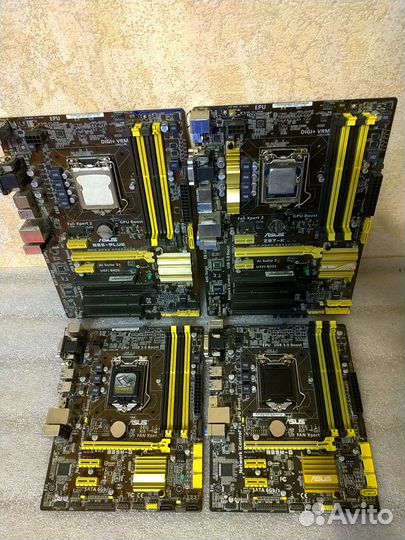 Комплект LGA1150: Asus B85, H81, Z87-K +Core i3/i5
