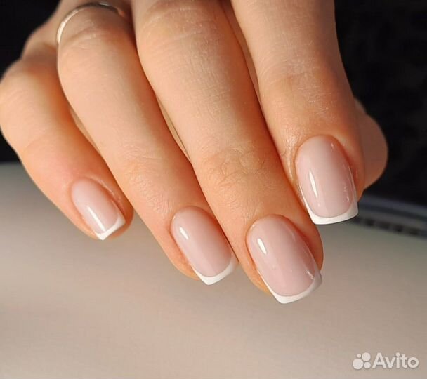 Маникюр наращивание ногтей