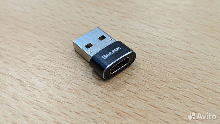 Переходник USB type-C на USB-A Baseus