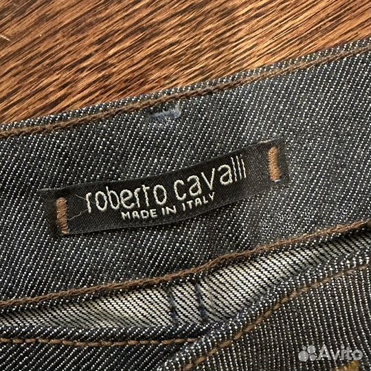 Roberto Cavalli джинсы на низкой посадке