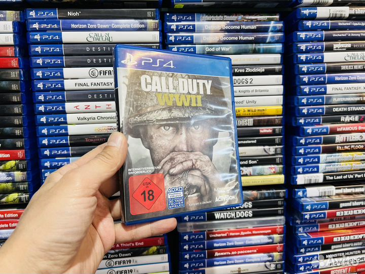 Call of duty ww2 ps4 диск