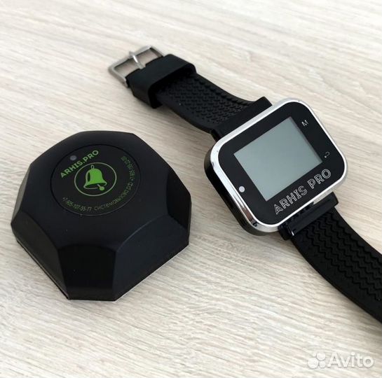 Кнопка вызова мед персонала, врача и пейджер часы