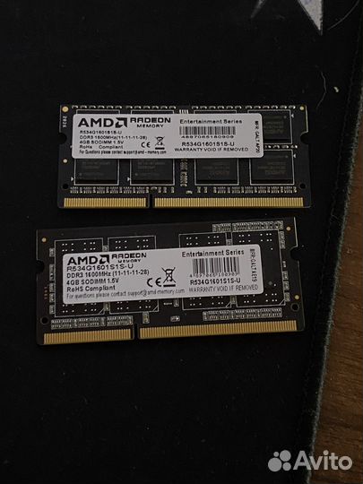 Оперативная память ddr3 для ноутбука
