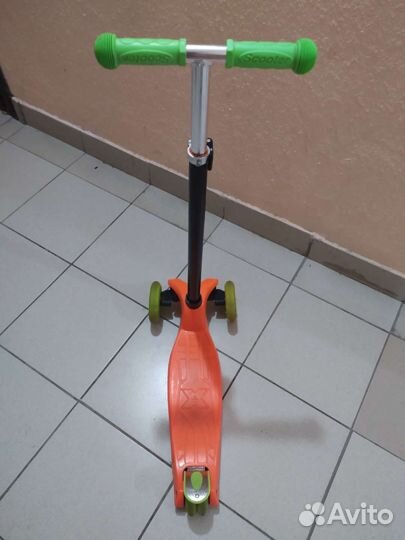 Самокат детский трехколесный