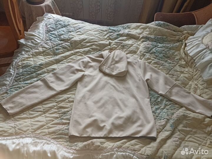 Кофта Nike tech fleece бежевая