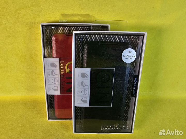 Чехол-книжка Leather Case Nillkin One Plus 7 PRO