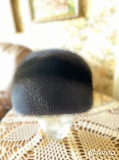 Шапка норковая женская бу