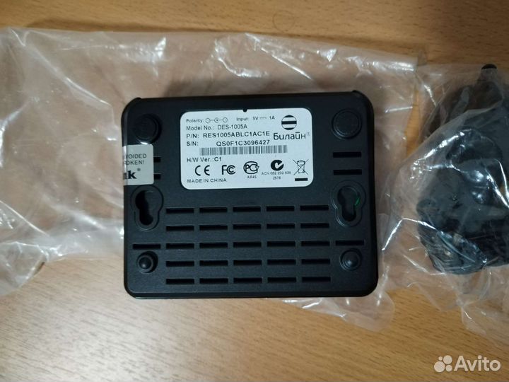 Коммутатор Fast Ethernet Switch D-Link DES-1005A