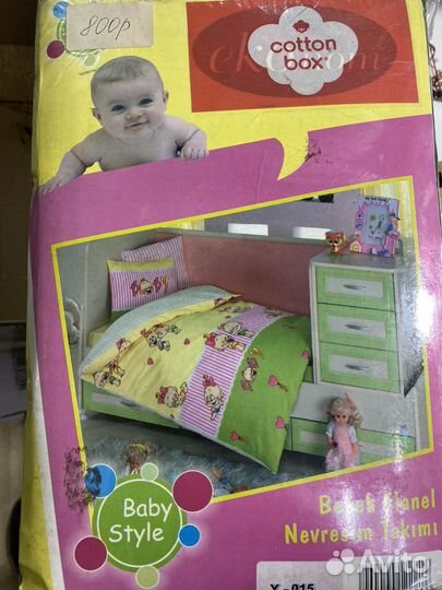 Детское постельное белье в детскую кроватку