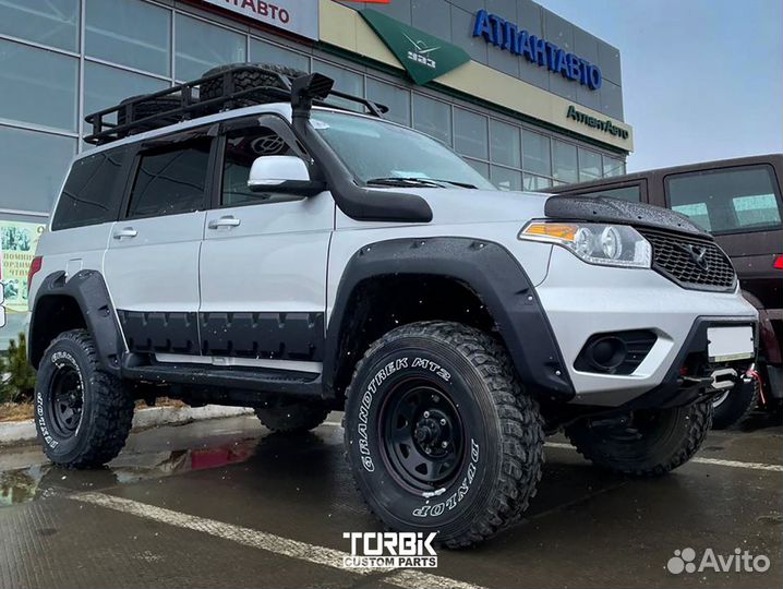 Расширители арок УАЗ Патриот