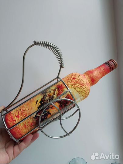 Бутылка декоратианая