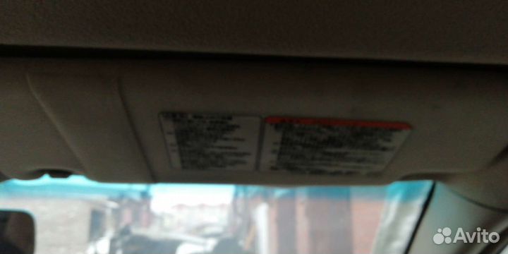 Козырёк Toyota Harrier, Lexus