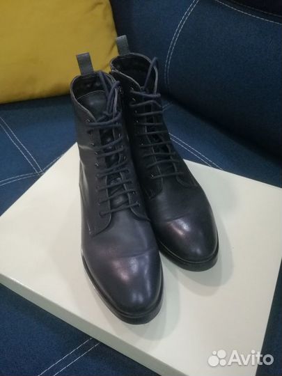 Ботинки женские 38 размера кожаные новые