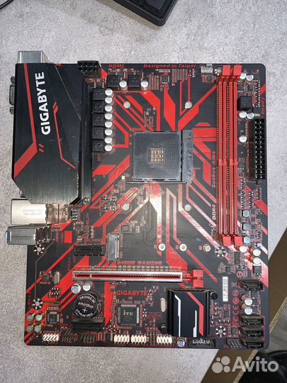 Материнская плата gigabyte b450m gaming