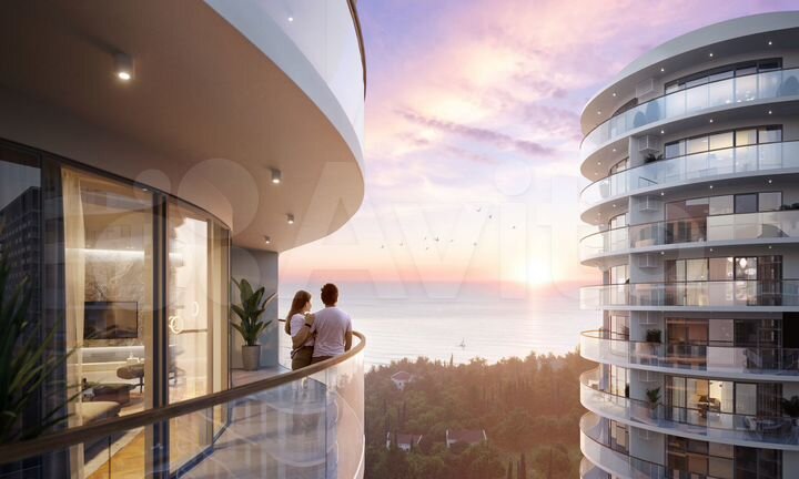 2-к. апартаменты, 53,9 м², 16/20 эт.