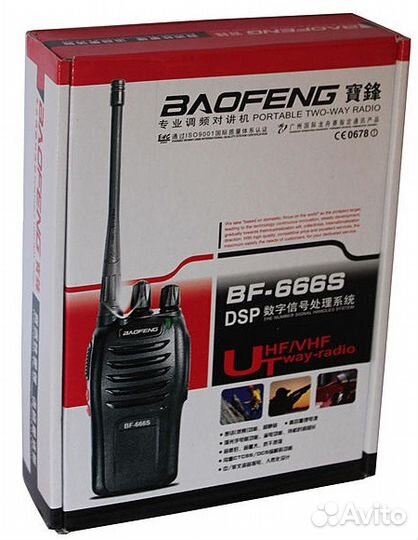 Рация baofeng BF-666S (UHF)