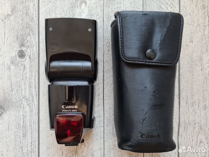 Вспышка Canon Speedlite 580EX. Первая версия